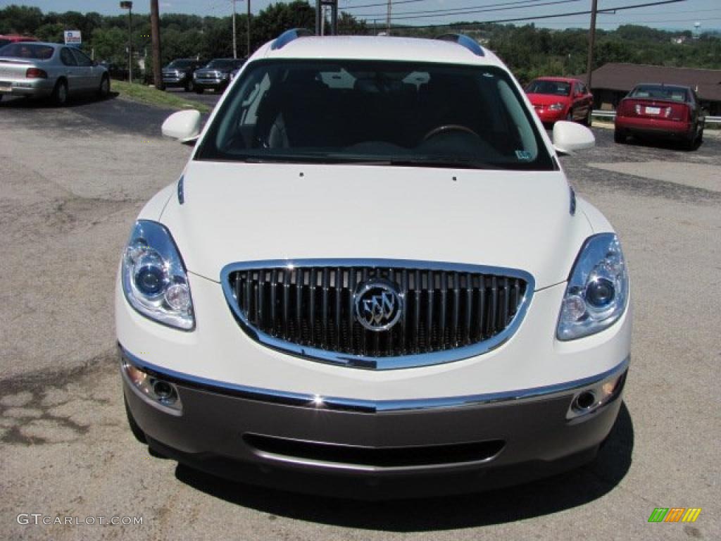 2008 Enclave CXL AWD - White Opal / Ebony/Ebony photo #16