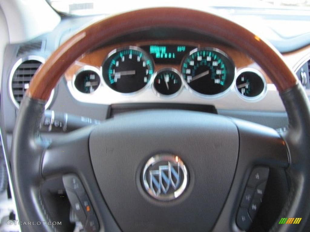 2008 Enclave CXL AWD - White Opal / Ebony/Ebony photo #20