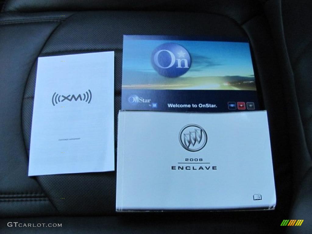 2008 Enclave CXL AWD - White Opal / Ebony/Ebony photo #25