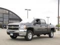 2010 Taupe Gray Metallic Chevrolet Silverado 2500HD LTZ Crew Cab 4x4  photo #2