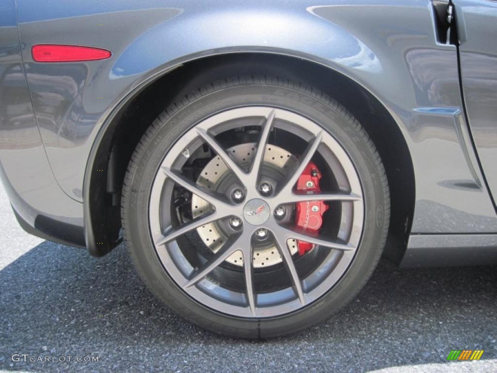 2010 Corvette Z06 - Cyber Gray Metallic / Ebony Black photo #5