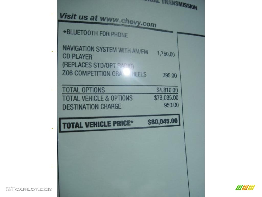 2010 Corvette Z06 - Cyber Gray Metallic / Ebony Black photo #7