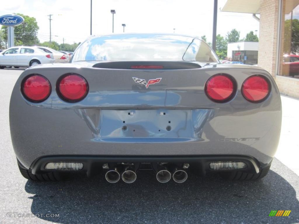 2010 Corvette Z06 - Cyber Gray Metallic / Ebony Black photo #8