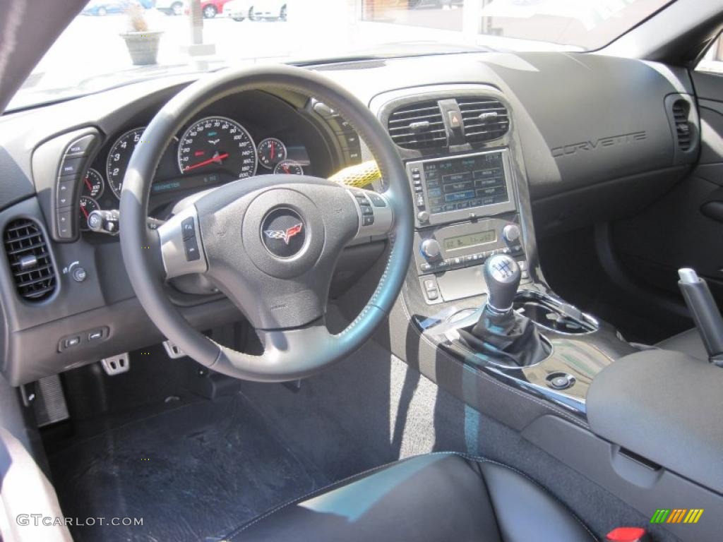 2010 Corvette Z06 - Cyber Gray Metallic / Ebony Black photo #10