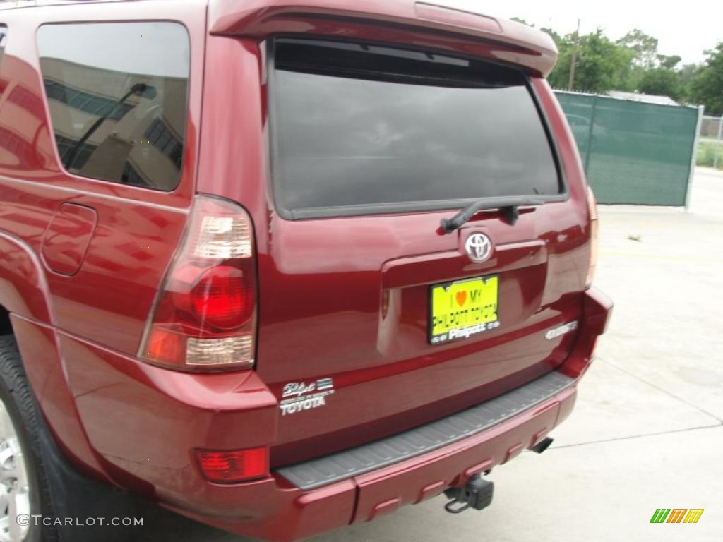 2005 4Runner SR5 - Salsa Red Pearl / Taupe photo #23