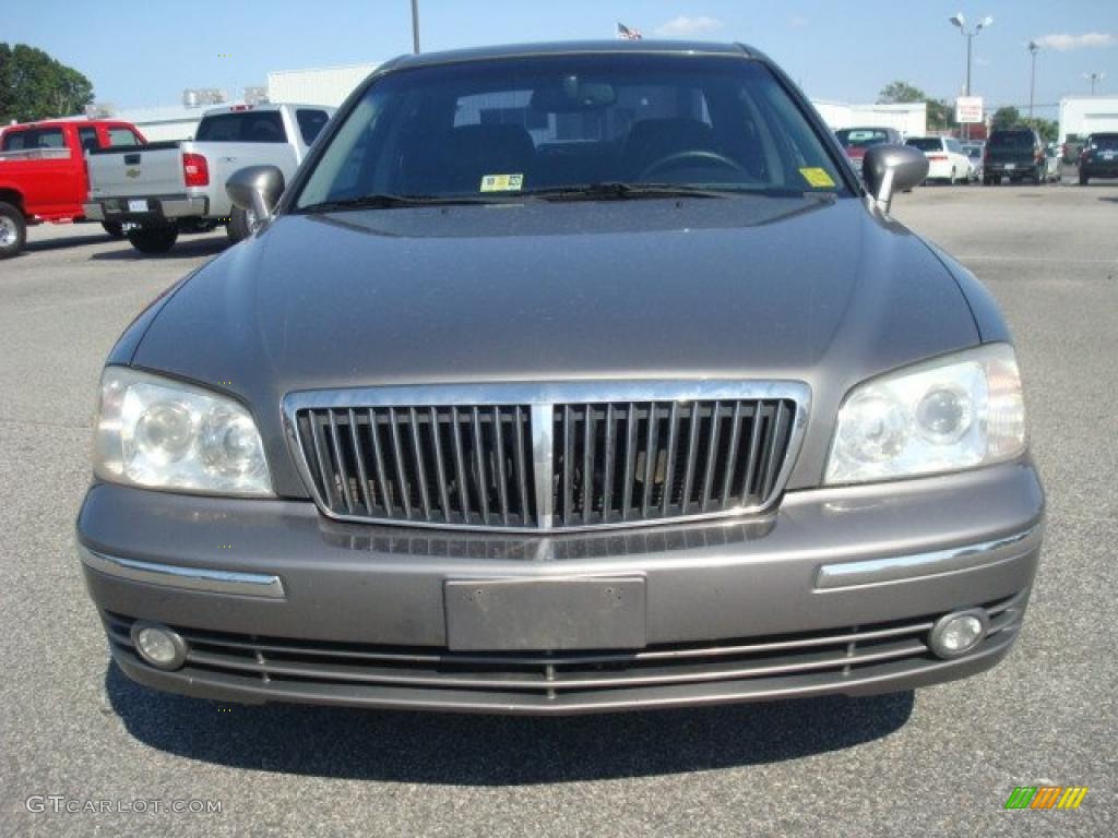 2004 XG350 Sedan - Evening Fog Metallic / Black photo #8