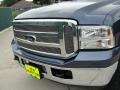 Medium Wedgewood Blue Metallic - F250 Super Duty Lariat Crew Cab 4x4 Photo No. 12