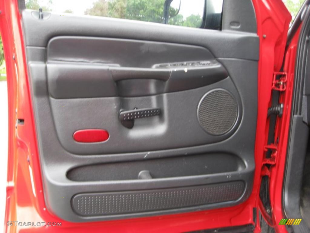 2005 Ram 3500 SLT Quad Cab 4x4 Dually - Flame Red / Dark Slate Gray photo #19