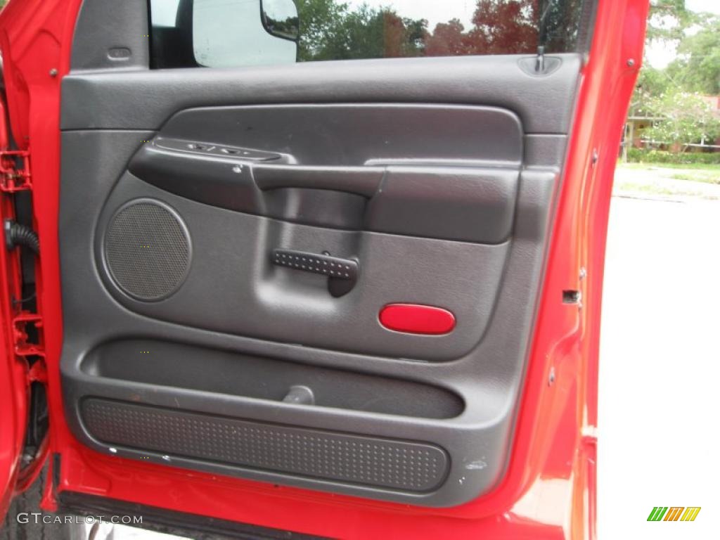 2005 Ram 3500 SLT Quad Cab 4x4 Dually - Flame Red / Dark Slate Gray photo #20