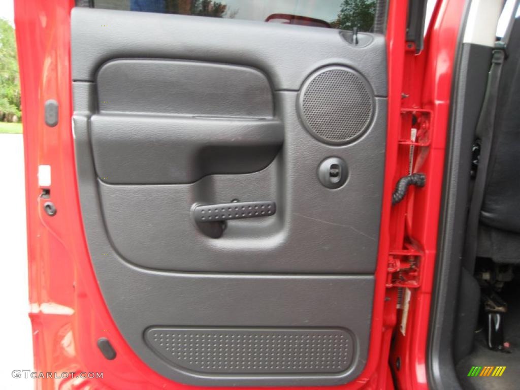2005 Ram 3500 SLT Quad Cab 4x4 Dually - Flame Red / Dark Slate Gray photo #21