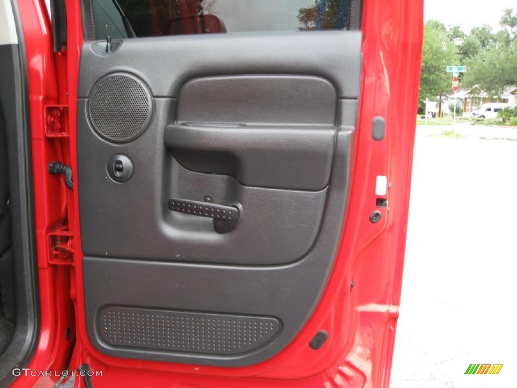 2005 Ram 3500 SLT Quad Cab 4x4 Dually - Flame Red / Dark Slate Gray photo #22