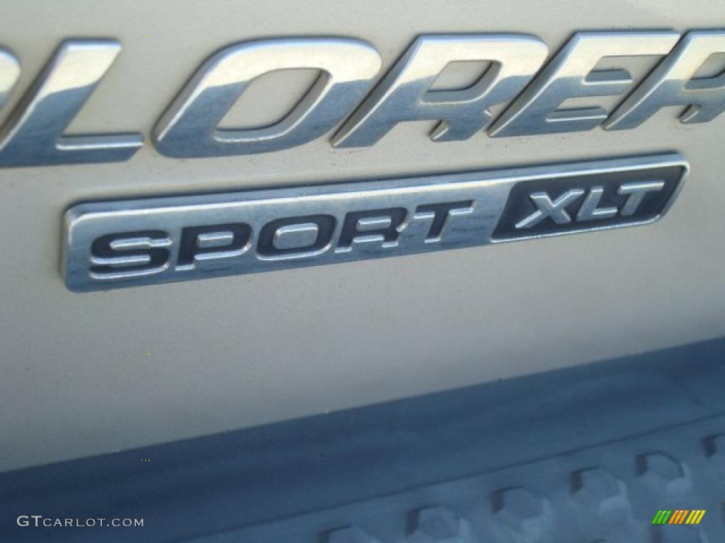 2003 Explorer Sport XLT 4x4 - Silver Birch Metallic / Graphite Grey photo #19