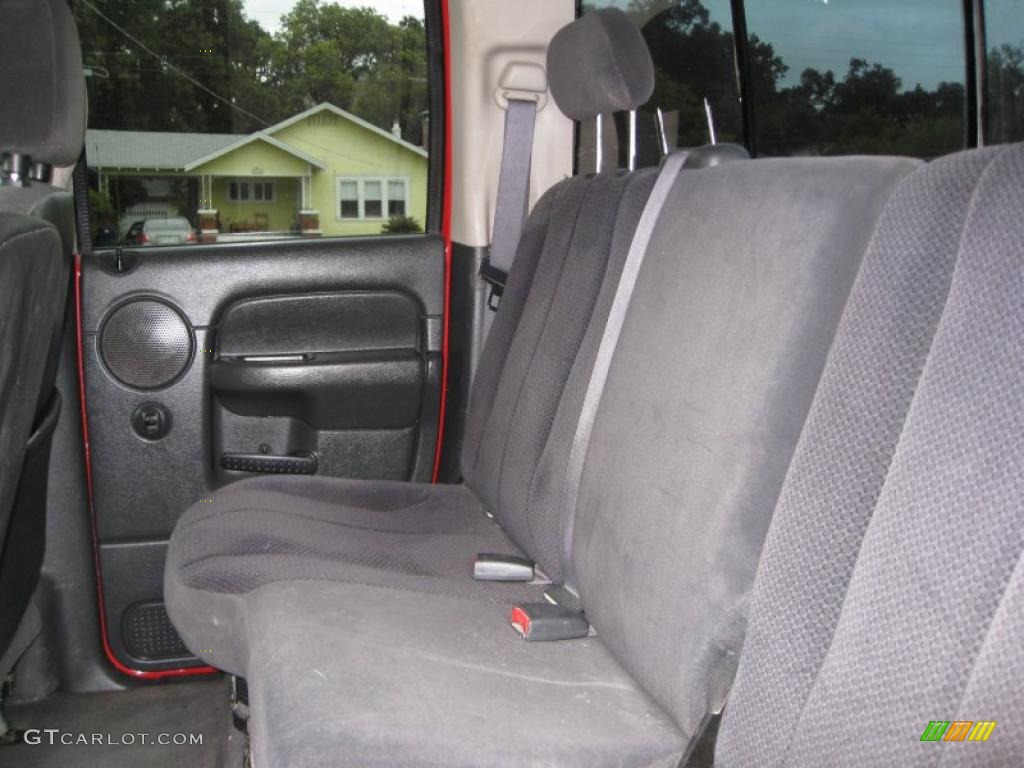 2005 Ram 3500 SLT Quad Cab 4x4 Dually - Flame Red / Dark Slate Gray photo #24