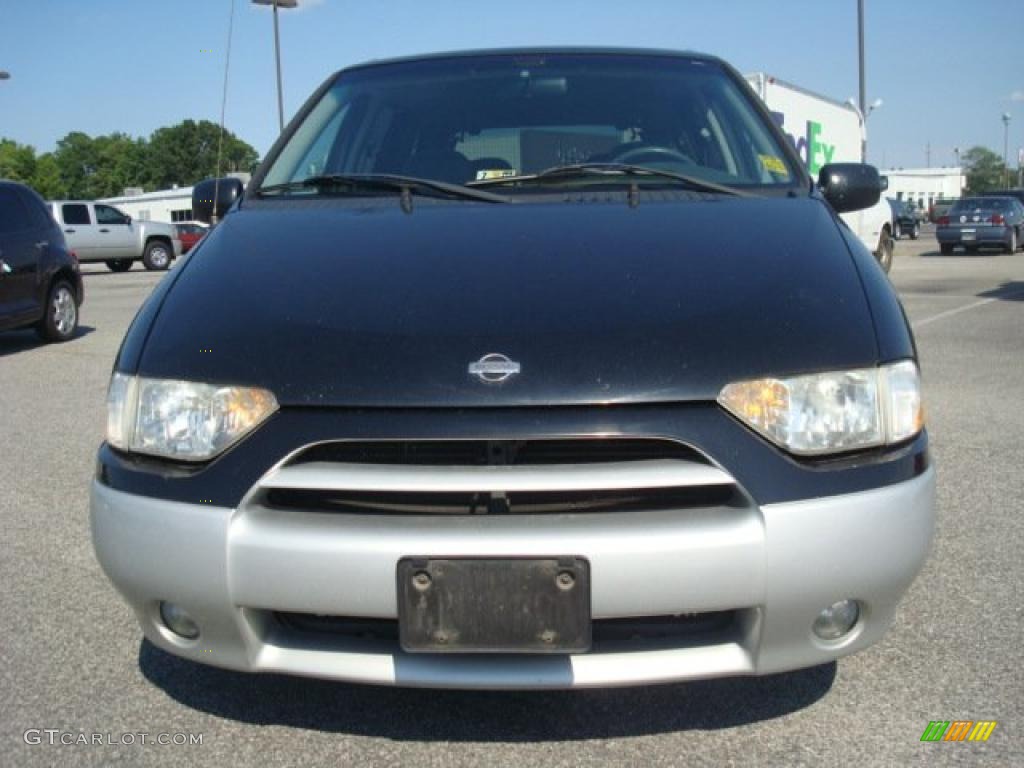 2001 Quest SE - Classic Black / Slate photo #8
