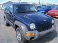 2003 Patriot Blue Pearl Jeep Liberty Sport 4x4  photo #11