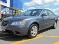 2010 Medium Silver Blue Hyundai Sonata GLS  photo #1