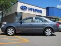 2010 Medium Silver Blue Hyundai Sonata GLS  photo #14