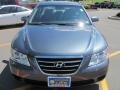 2010 Medium Silver Blue Hyundai Sonata GLS  photo #16