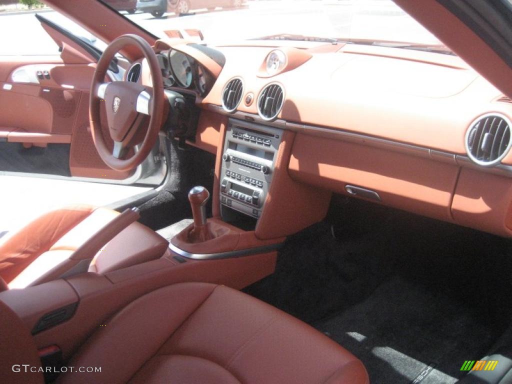 2007 Porsche Cayman S Terracotta Dashboard Photo #32324524