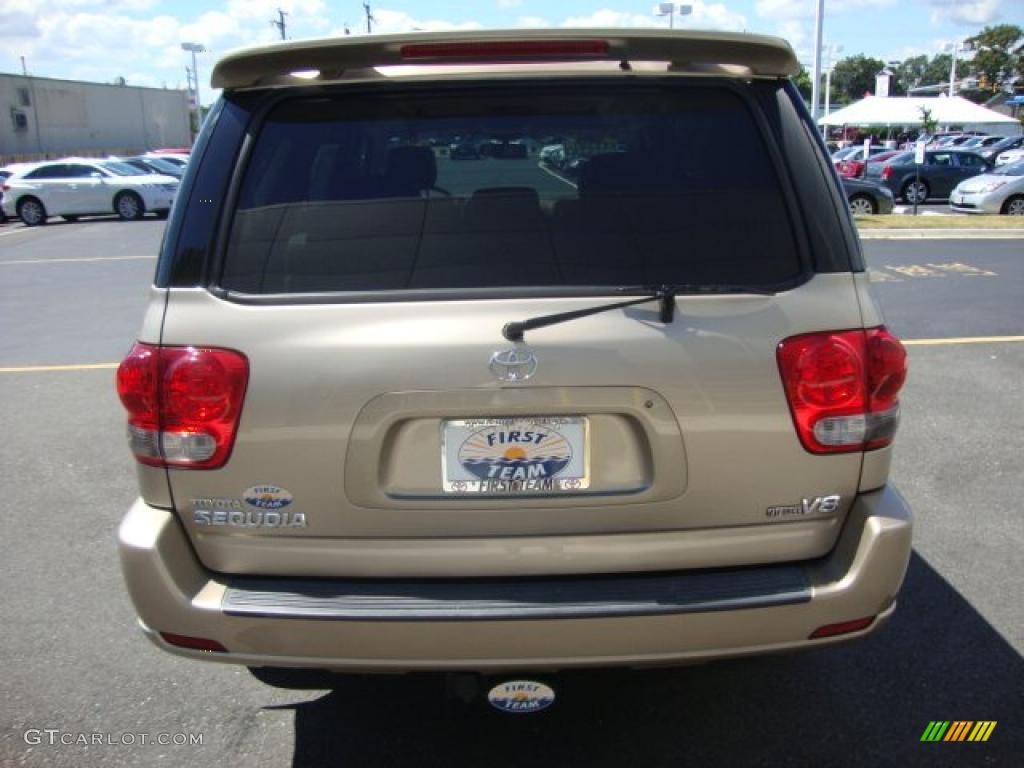 2007 Sequoia Limited - Desert Sand Mica / Taupe photo #4