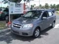 2010 Medium Gray Chevrolet Aveo LT Sedan  photo #1