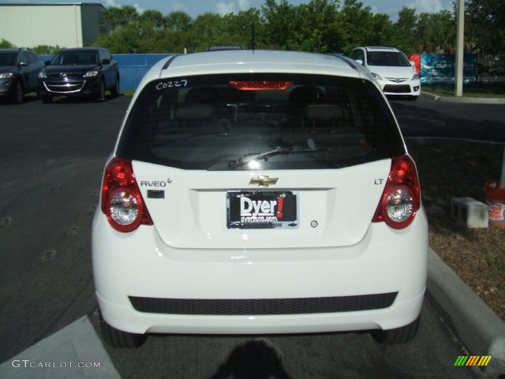 2010 Aveo Aveo5 LT - Summit White / Charcoal photo #5