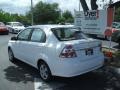 2010 Summit White Chevrolet Aveo LT Sedan  photo #4