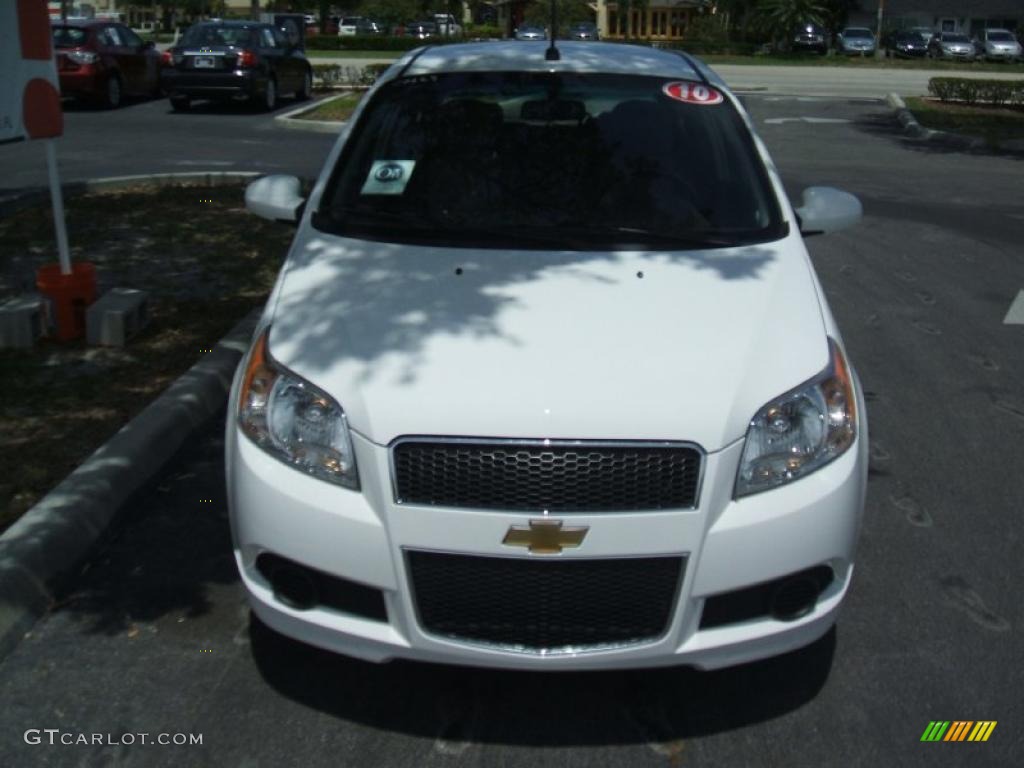2010 Aveo Aveo5 LT - Summit White / Charcoal photo #2