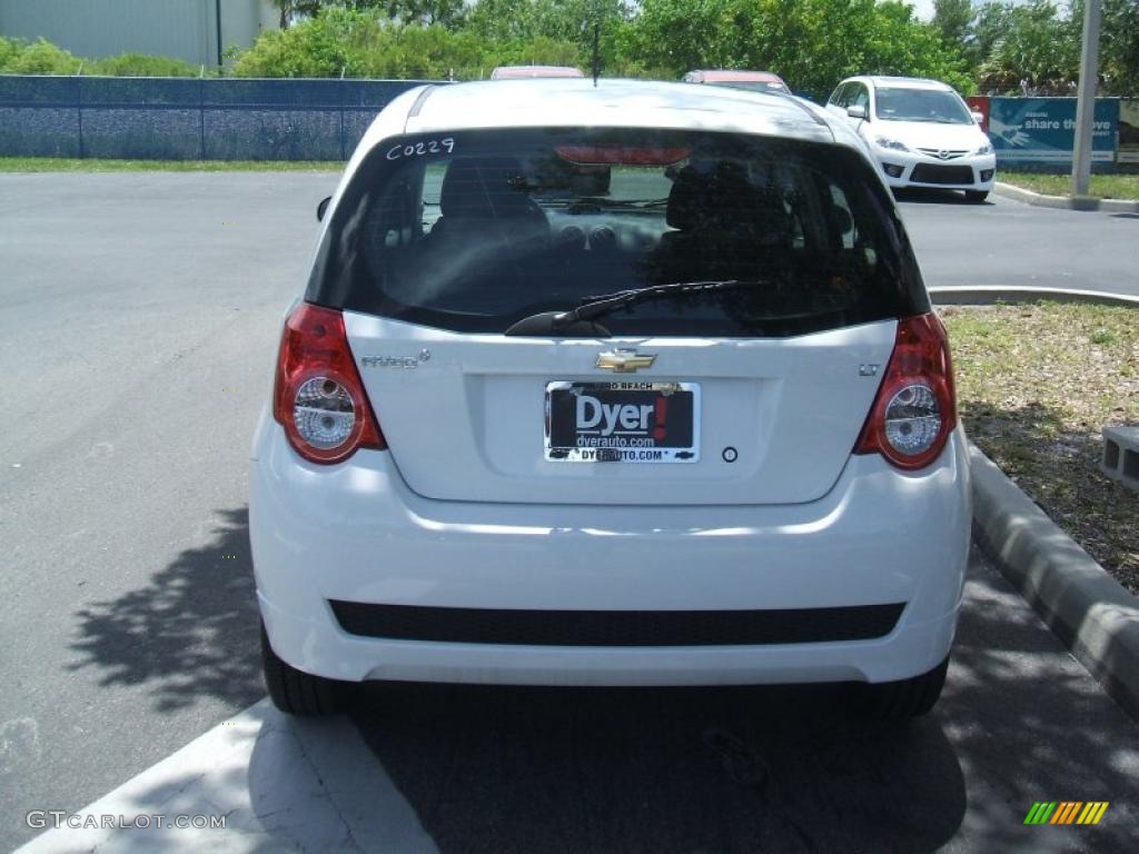 2010 Aveo Aveo5 LT - Summit White / Charcoal photo #5