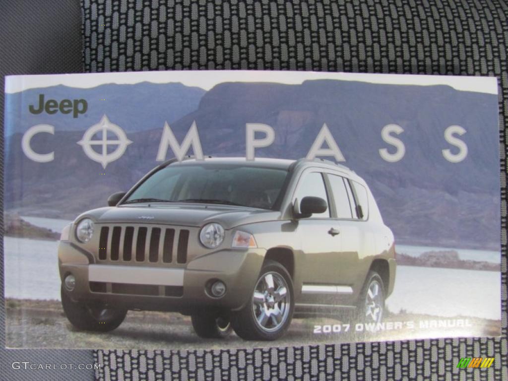 2007 Compass Sport 4x4 - Steel Blue Metallic / Pastel Slate Gray photo #14
