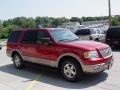 2003 Laser Red Tinted Metallic Ford Expedition Eddie Bauer 4x4  photo #3