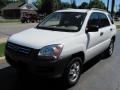 2008 Clear White Kia Sportage LX  photo #1