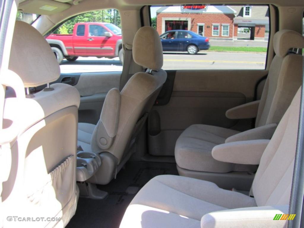 2008 Sedona LX - Midnight Black / Beige photo #21