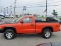 2002 Flame Red Dodge Dakota Regular Cab 4x4  photo #10