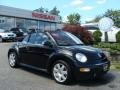 Black 2003 Volkswagen New Beetle GLS 1.8T Convertible