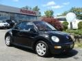 2003 Black Volkswagen New Beetle GLS 1.8T Convertible  photo #2