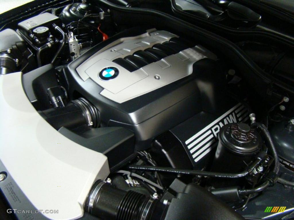 2008 7 Series 750Li Sedan - Azurite Black Metallic / Black photo #12
