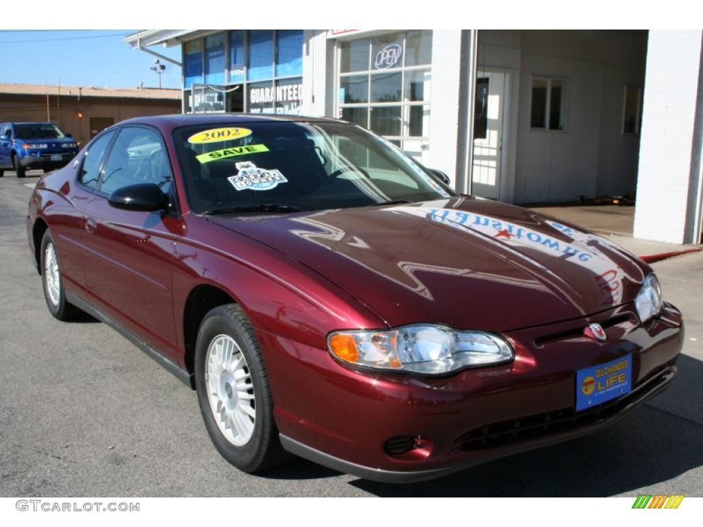 Dark Carmine Red Metallic Chevrolet Monte Carlo