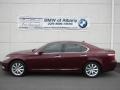Noble Spinel Red Mica 2009 Lexus LS 460