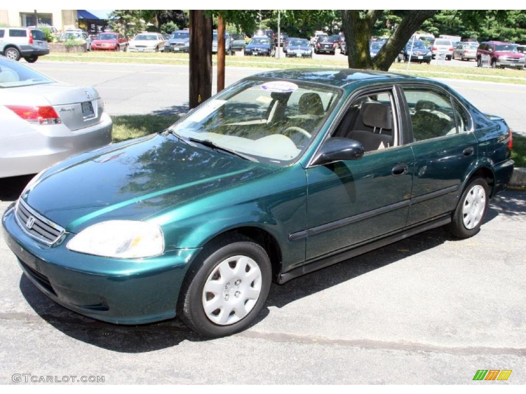2000 Honda civic green paint