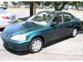 Clover Green Pearl - Civic LX Sedan Photo No. 1