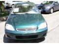 Clover Green Pearl - Civic LX Sedan Photo No. 2