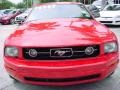 2007 Torch Red Ford Mustang V6 Deluxe Coupe  photo #12