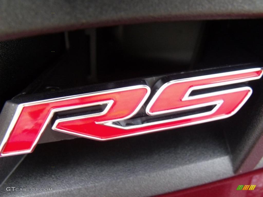 2011 Camaro LT/RS Coupe - Red Jewel Metallic / Gray photo #9