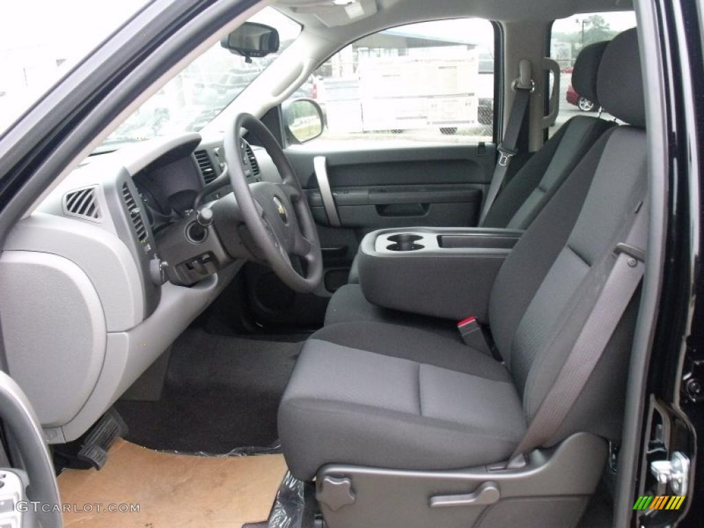 2010 Silverado 1500 LS Crew Cab - Black / Dark Titanium photo #10