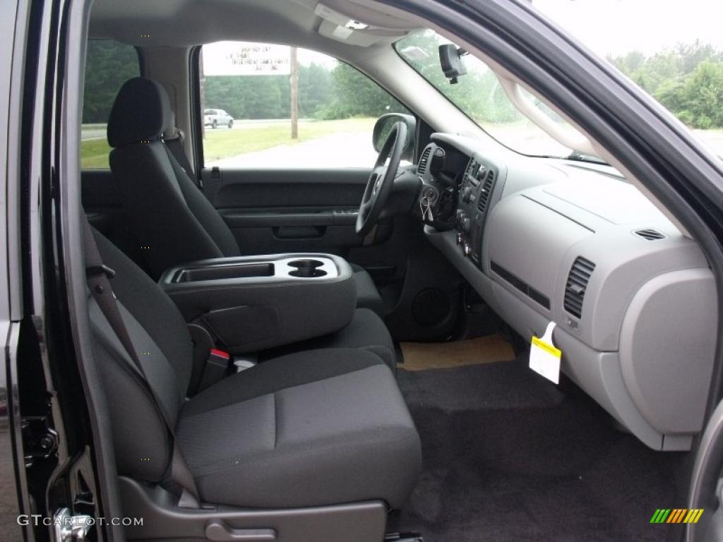 2010 Silverado 1500 LS Crew Cab - Black / Dark Titanium photo #14