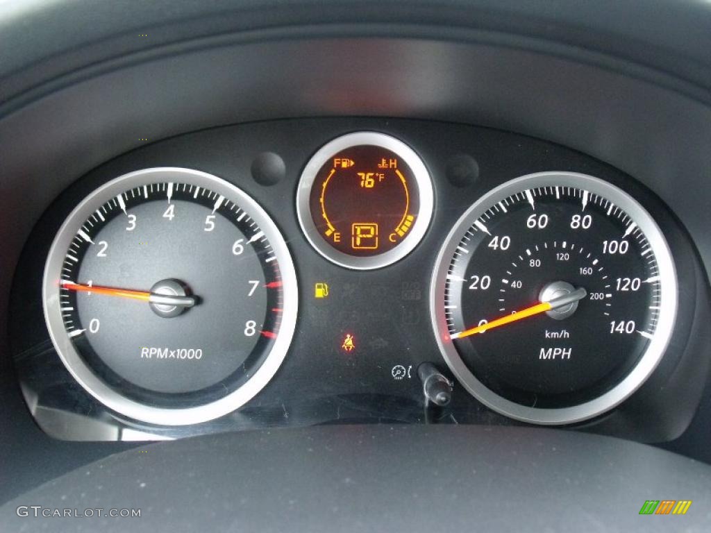 2010 Sentra 2.0 SR - Blue Metallic / Charcoal photo #12