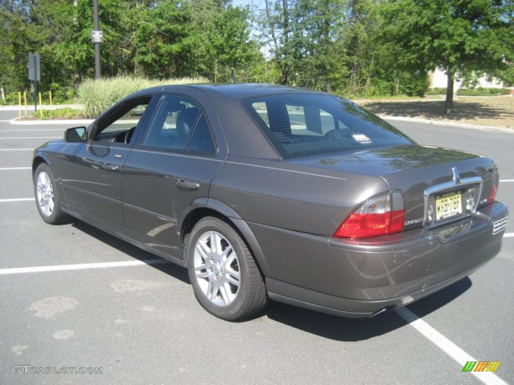2003 LS V8 - Charcoal Grey Metallic / Black photo #8
