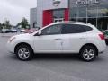 2010 Phantom White Nissan Rogue SL  photo #2