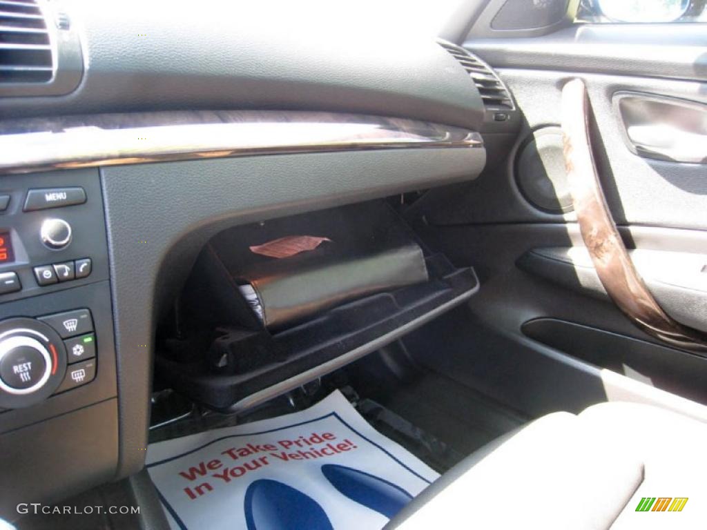 2008 1 Series 135i Coupe - Jet Black / Black photo #33